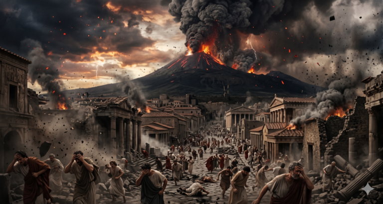 Pompeya historia real ciudad romana sepultada Vesubio