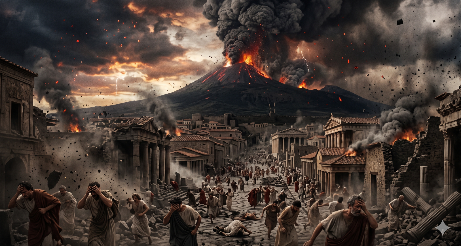 Pompeya historia real ciudad romana sepultada Vesubio