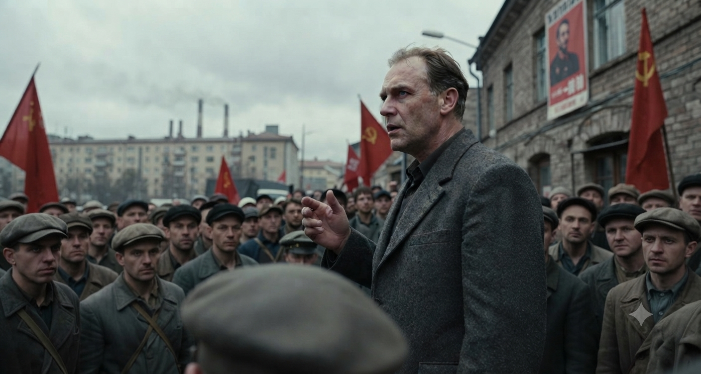 Trotski y Stalin